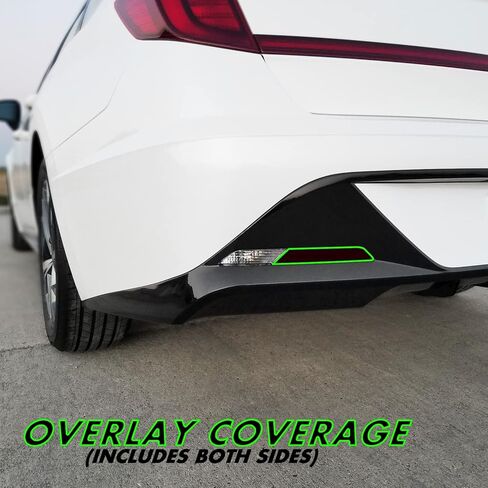 SlickMod PreCut Vinyl Smoke Tint for 2020-2022 Hyundai Sonata Tail Light (1. Taillight, 20% Dark Smoke) in Kuwait