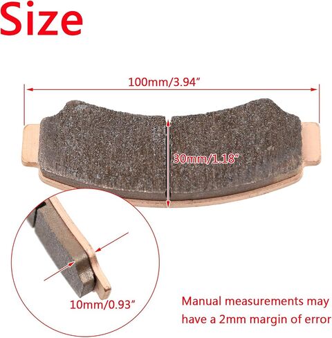 Minho CFmoto Front Brake Sintered Pad Compatible with CFmoto UForce 1000 2018-2023/ CForce 800 2019-2023/ ZFORCE 950 2020-2023/ UFORCE 600 2021-2023,Parts Number 9AWA-0811A0 in Saudi Arabia
