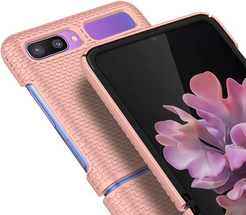 BELTRON Case with Clip for Galaxy Z Flip 2020, Snap-On Protective Cover with Rotating Belt Holster Combo and Built in Kickstand for Samsung Galaxy Z Flip (SM-F700, SM-F707) - Black (NOT for Z FLIP 3) in Saudi Arabia