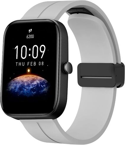 Meliya Bands Compatible with Amazfit GTS/GTS 2/GTS 3/GTS 2e/GTS 2 mini/GTS 4 mini/GTS 4/GTR mini, 20mm Silicone Watch Band Replacement Straps for Amazfit Bip U Pro/Bip/Bip Lite/Bip S/Bip S lite/Bip U/Bip 3/Bip 3 Pro in Saudi Arabia