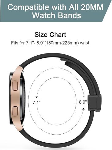 Meliya Bands Compatible with Amazfit GTS/GTS 2/GTS 3/GTS 2e/GTS 2 mini/GTS 4 mini/GTS 4/GTR mini, 20mm Silicone Watch Band Replacement Straps for Amazfit Bip U Pro/Bip/Bip Lite/Bip S/Bip S lite/Bip U/Bip 3/Bip 3 Pro in Saudi Arabia