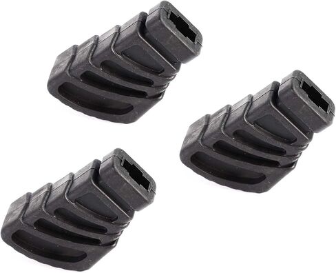 Drum Rubber Feet for Drum Hardware Cymbal Stand Rack Bracket Percussion Parts Size L 3pcs (Black) in Kuwait