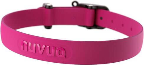 NUVUQ Waterproof and Durable Dog Collar, Comfortable, Soft and Lightweight Adjustable Collar for Miniature Dogs and Puppies (Mini, Black Pepper) in Saudi Arabia