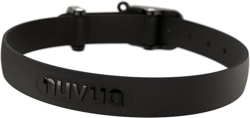 NUVUQ Waterproof and Durable Dog Collar, Comfortable, Soft and Lightweight Adjustable Collar for Miniature Dogs and Puppies (Mini, Black Pepper) in Saudi Arabia