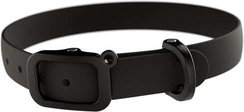 NUVUQ Waterproof and Durable Dog Collar, Comfortable, Soft and Lightweight Adjustable Collar for Miniature Dogs and Puppies (Mini, Black Pepper) in Saudi Arabia