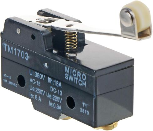 TM-1703 250V AC 15A محطات المسمار طويل المفصلي الرول ليفر مايكرو الحد التبديل in Saudi Arabia
