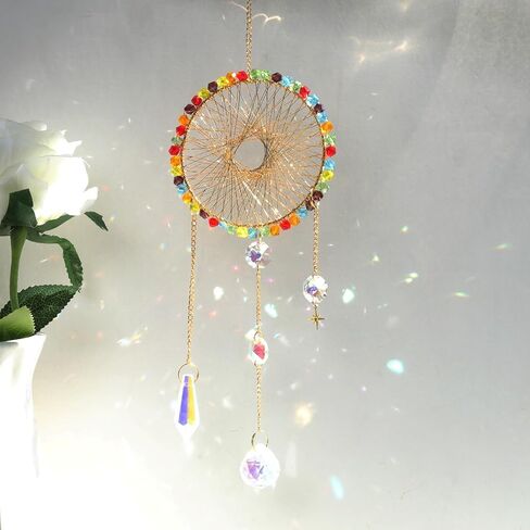 sun catcher, Hand-crafted metal rainbow maker for windows, the sun, moon and stars light catchers for windows. in Saudi Arabia