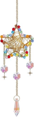 sun catcher, Hand-crafted metal rainbow maker for windows, the sun, moon and stars light catchers for windows. in Saudi Arabia