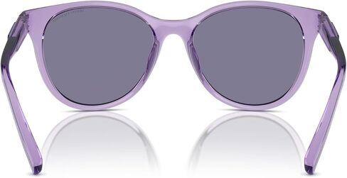 Armani Exchange Woman Sunglasses Shiny Black Frame, Dark Grey Lenses, 54MM in Saudi Arabia