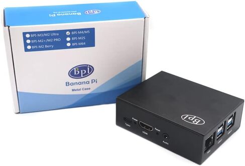 youyeetoo Banana Pi BPI M5 Metal Case, Iron, Weight 200g, Only Applicable to Banana Pi BPI-M5 in Kuwait