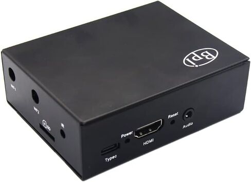 youyeetoo Banana Pi BPI M5 Metal Case, Iron, Weight 200g, Only Applicable to Banana Pi BPI-M5 in Kuwait