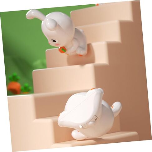 VICASKY Cute Bunny Piggy Bank Rabbit Figurine Plastic Creative Cartoon Lovely Bunny Coin Money Saving Jars Decorations for Boys Money Saving Bank in Kuwait