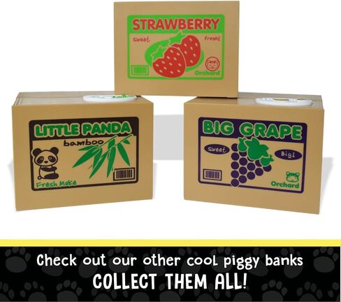 Coin Stealing Panda Piggy Bank - The Little Panda Bamboo Bank is a Fun Money Bank for Kids - Gift Idea for Japanese Toys, Panda Gifts & Novelty Gifts in Saudi Arabia