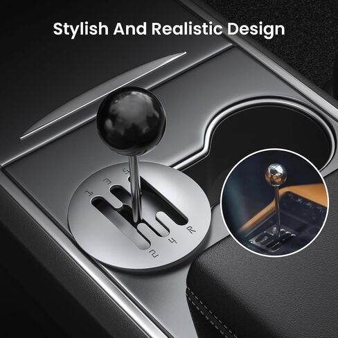 Toy for Tesla Cup Holder, Gear Shifter Suitable for Tesla Model 3 and Model Y Cup Holder，Fun Tesla Model Y Accessories 2024 & Tesla Model 3 Accessories in Saudi Arabia