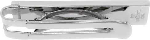 مشبك نقود من ألياف الكربون للرجال من ميترو جوليري مصنوع من الفولاذ المقاوم للصدأ مع طلاء أيوني أسود - 20 ملم in Kuwait