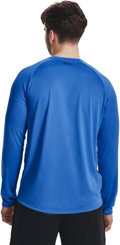 Under Armour Men's Tech 2.0 Long-Sleeve T-Shirt , (464) Water / / Black , Small in Kuwait