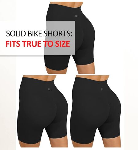 Women's 3 Pack Seamless Compression Biker Shorts - Tie Dye and Solid Ideal for Gym, Yoga, Running, and Fitness in Saudi Arabia