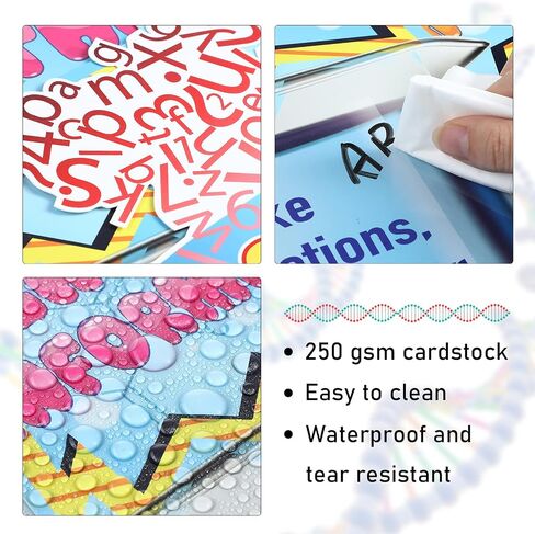 19 Pieces Science Bulletin Board Set Think Like a Scientist Mini Bulletin Board Multi Colors Science Cutouts Chemistry Lab Decorations Steam Bulletin Board for Lab Classroom, Party Decorations in Saudi Arabia
