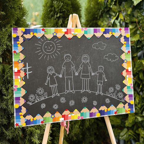 Jetec 8 Rolls 131 ft Diversity Bulletin Board Borders for Classroom Decor Equality Growth Mindset Bulletin Trim Sticker Bulletin Board Border Trim for Preschool School Chalkboard (Diversity Equality) in Saudi Arabia