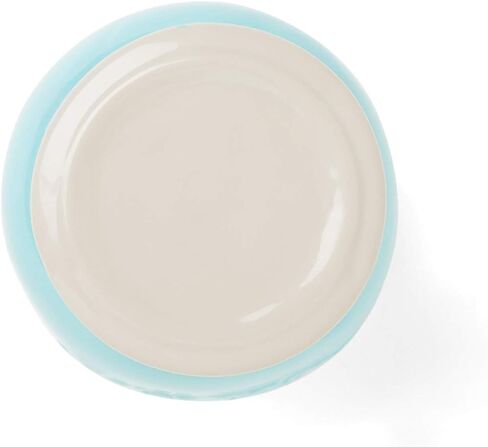 Fox Run Vintage Style Mason Jar Salt Cellar, Blue Ceramic with White Lid in Saudi Arabia