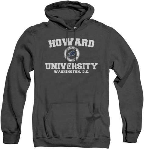 Howard University Official Circle Logo Unisex Adult Pull-Over Hoodie in Saudi Arabia