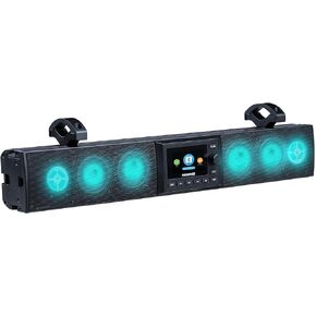 Memphis Audio MXSB24V3 24″ soundbar with a full color screen with a video input