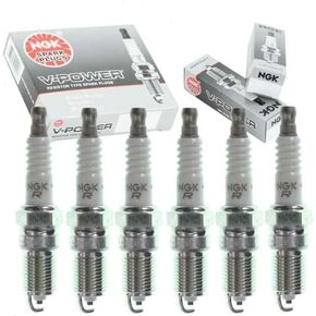 6 pc NGK V-Power Spark Plugs compatible with Ford Explorer 4.0L V6 1991-2005
