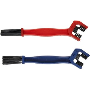 MOTO4U Motorcycle & Bike Universal Chain Grunge Cleaning Brush/Tool Dirtbike MX Steet Sport Off-Road Motorcycles ATVs Quad Bicycles (2 Pack)