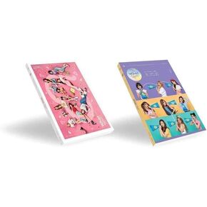 TWICE - WHAT IS LOVE? [A+B ver. SET] (5th Mini Album) 2CD+Official Photocards+2Sticker+5 Double Side Photocards