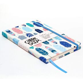 Pukka Pad, Carpe Diem Soft Cover Journal - Notebook with Ribbon Page Marker and Elasticized Closure - 192 Pages 80GSM Paper - 8.38 x 5.25in - Ballerina Pink