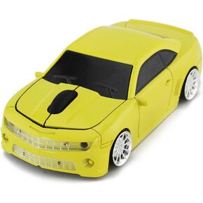 for Wireless Sports Car Mouse Desktop Laptop Computer Optical Mouse Mice AAA Battery Nano USB 2.4GHz (Red) in Saudi Arabia