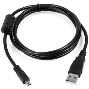 Replacement USB Camera Battery Charger Cable Data Sync Cord Lead for Sony Cybershot Cyber-Shot DSC-H200 300, DSC-W370 W800 W810 W830 W730 w710 W330 s/b/p/r