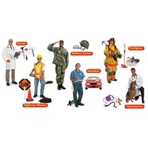 TREND enterprises, Inc. T-8143 Community Helpers Bulletin Board Set