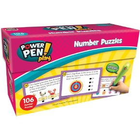 Teacher Created Resources Power Pen Play: Number Puzzles Grades 2-3 (TCR6723)