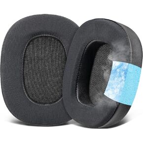 SOULWIT Earpads Replacement for AKG Pro Audio K361, K361BT, K371, K371BT Headphones, Ear Pads Cushions with High-Density Noise Isolation Foam - K361 CG Black