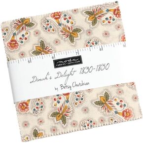 Dinah's Delight Charm Pack by Betsy Chutchian; 42-5 Inch Precut Fabric Quilt Squares in Saudi Arabia