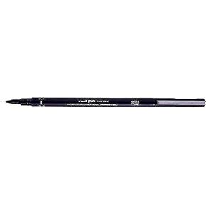 Uni-Pin fine lner marker 0.4mm black single pen