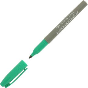 Art Alternatives Permanent Marker, Fine Tip, Aqua - Multi-Surface, Quick-Dry, Fade Resistant - Art, Craft, Home, Office