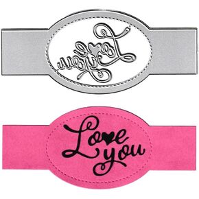 6pcs Banners Cutting Dies, Bookmarks Ribbon Lable Tag Layering Die Cuts Metal Embossing Stencils Template Mould for Card Scrapbooking and DIY Craft Album Paper Card Decor