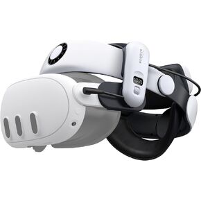 BOBOVR S3 Pro Battery Strap Accessories,Head air Conditioning and 10000mah hot-swappable Battery Pack,Compatible with Meta Quest 3