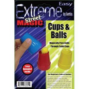 Forum Novelties Extreme Street Magic - Magic Cup and Balls