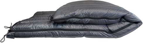 لحاف داخلي من Vitals Aerie 0 15 30 45 درجة للأسفل 800+ طاقة تعبئة تبدأ من ما يزيد قليلاً عن 2 رطل. كيس نوم مع خيارات LoftTek in Kuwait