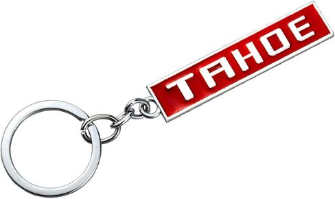 1pc Chrome Finish Tahoe Key Chain Fob Ring Emblem Keychain for Chevrolet in Saudi Arabia