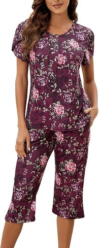 St. Jubileens Women's Pajamas Set Lounge Sleepwear Ladies Pjs Sets with Pocket in Saudi Arabia