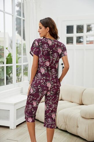 St. Jubileens Women's Pajamas Set Lounge Sleepwear Ladies Pjs Sets with Pocket in Saudi Arabia