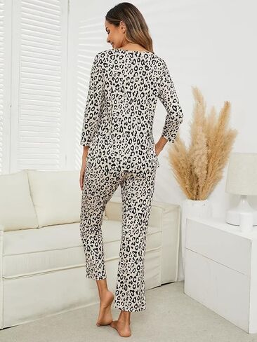 St. Jubileens Women's Pajamas Set Lounge Sleepwear Ladies Pjs Sets with Pocket in Saudi Arabia