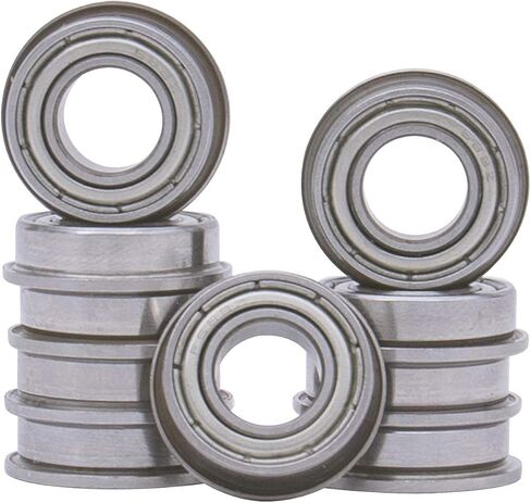 FKG F688-ZZ Flange Deep Groove Ball Bearing 8x16x5mm, Set of 10 in Saudi Arabia