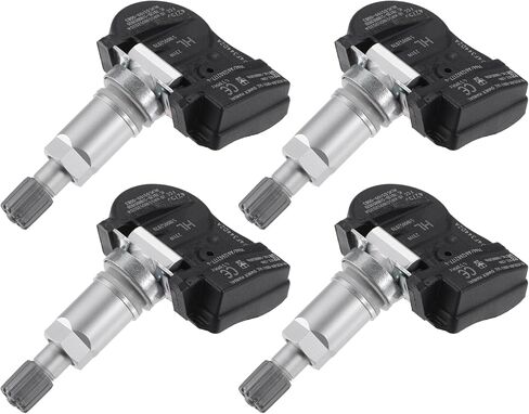 Tire Pressure Sensor TPMS for Honda Pilot 2016-2021 Metal Silver Tone (Set of 4) in Saudi Arabia