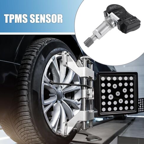 Tire Pressure Sensor TPMS for Honda Pilot 2016-2021 Metal Silver Tone (Set of 4) in Saudi Arabia