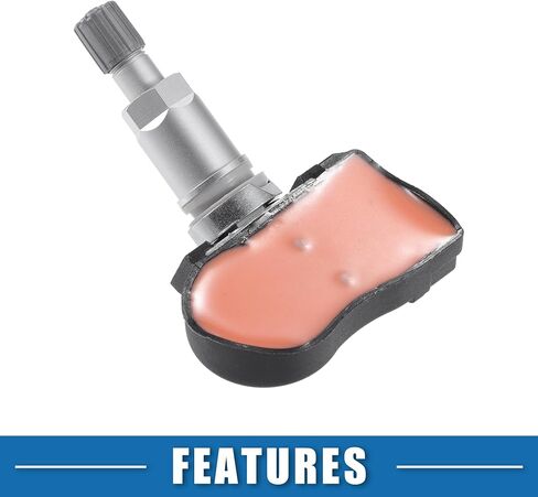 Tire Pressure Sensor TPMS for Honda Pilot 2016-2021 Metal Silver Tone (Set of 4) in Saudi Arabia